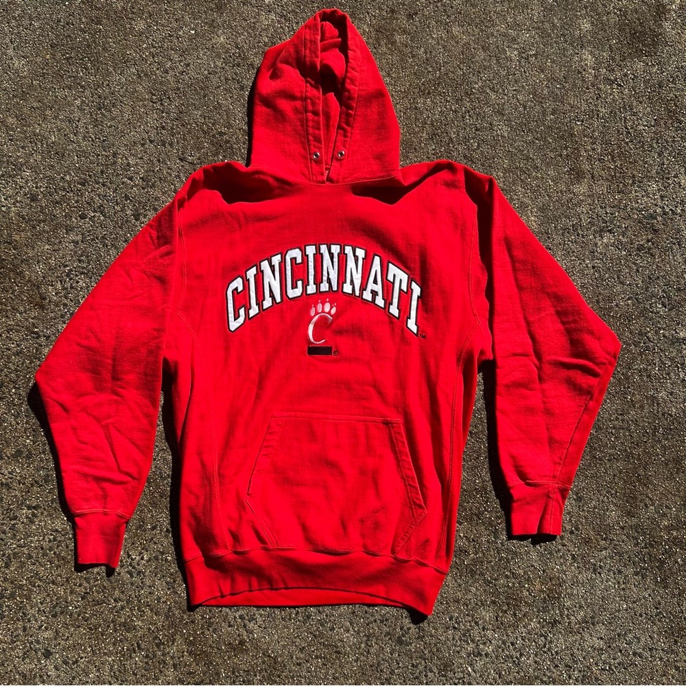 Men’s University of Cincinnati Bearcats Steve and Barry’s Hoodie Size L